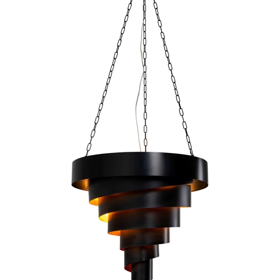 KARE Design Modern Spiral Pendant Lamp - 76cm Stylish Ceiling Light for Home Decor