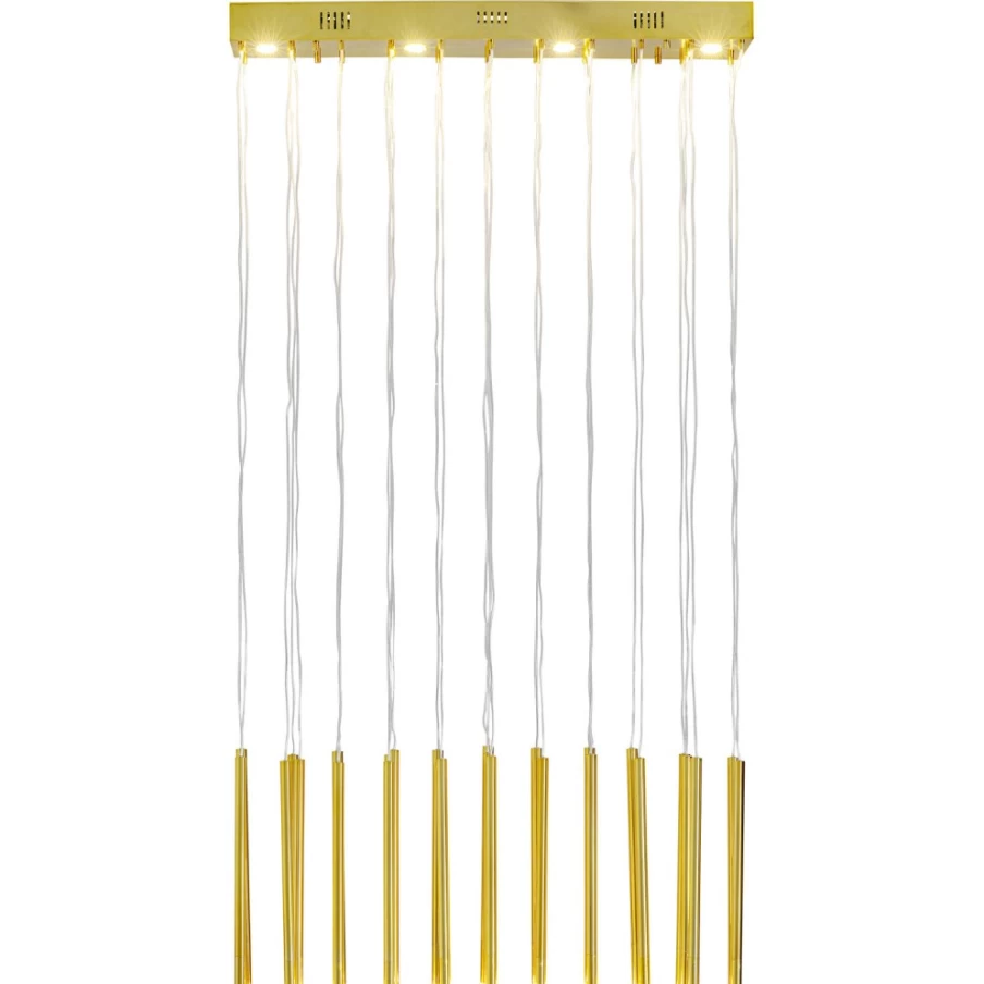 KARE Design Modern Vegas Brass LED Pendant Light for Living Room
