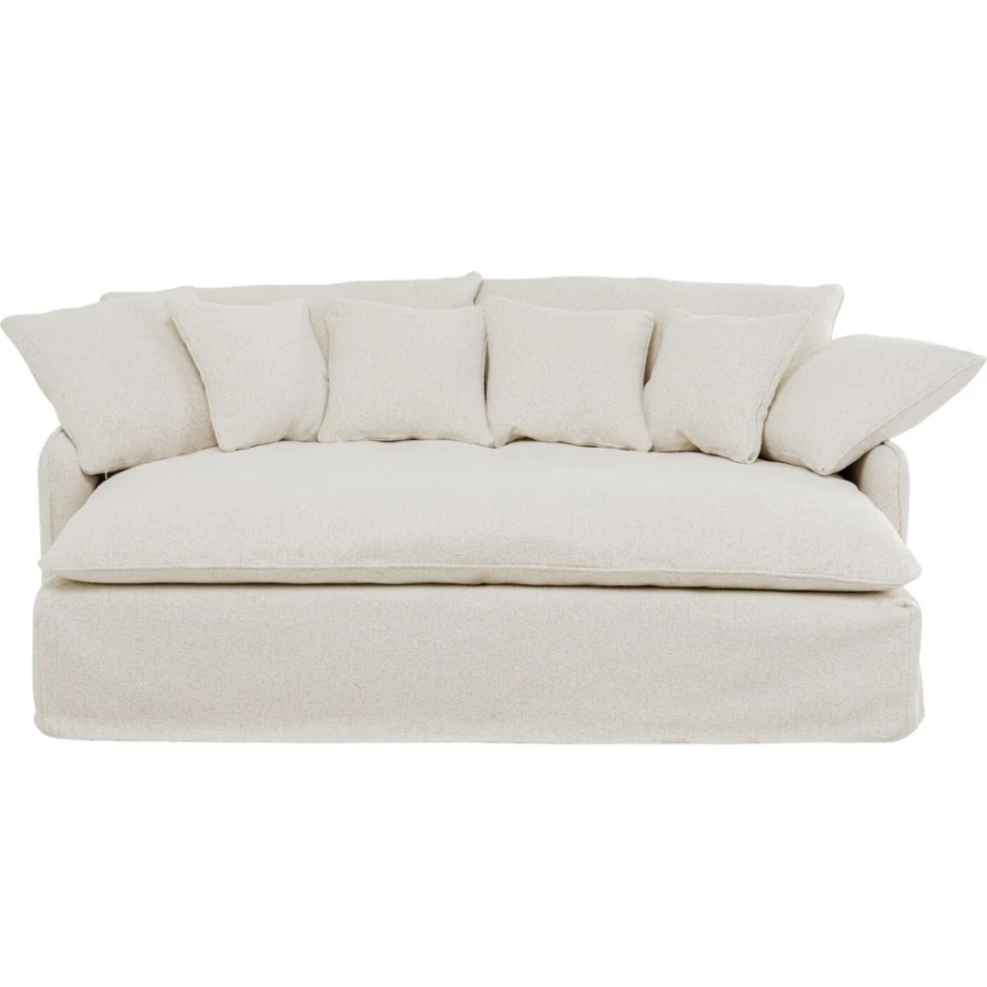 KARE Design Bohemian Cream Fabric Sofa 230cm Bigsofa Modern Luxury Living Room