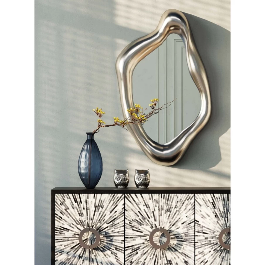 KARE Design Modern Dune Vase 38cm - Contemporary Decorative Ceramic Vase for Home & Office