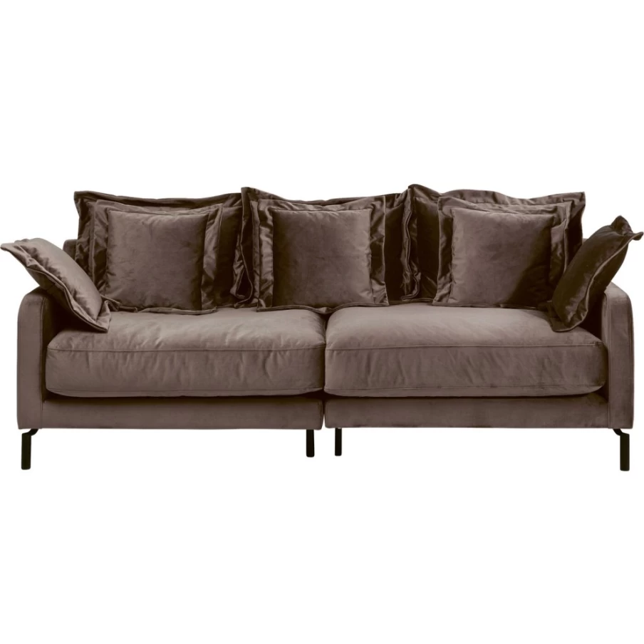"KARE Design Modern Taupe 2-Seater Sofa - Stylish Lullaby Collection for Living Room"