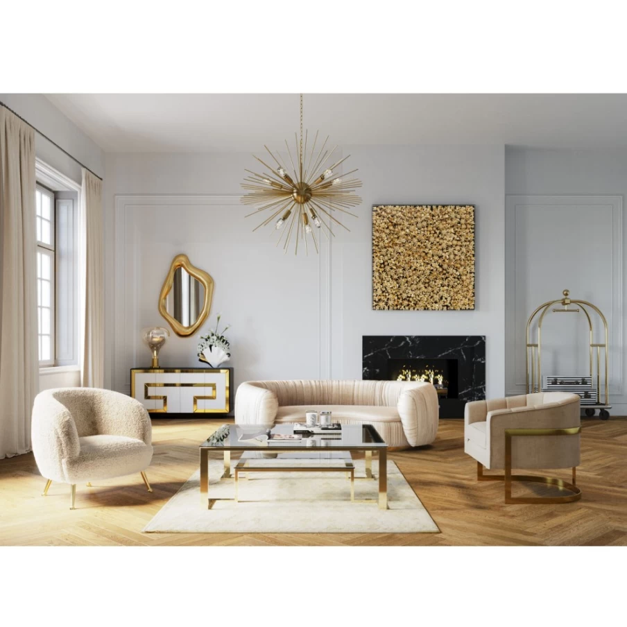 "KARE Design Elite Sideboard - Modern Storage Cabinet for Dining Room & Living Room"