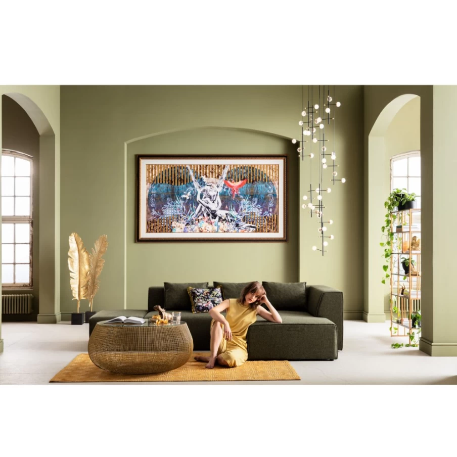 KARE Design Modern Framed Wall Art for Couples - Large 266x150cm Romantic Picture for Home Decor