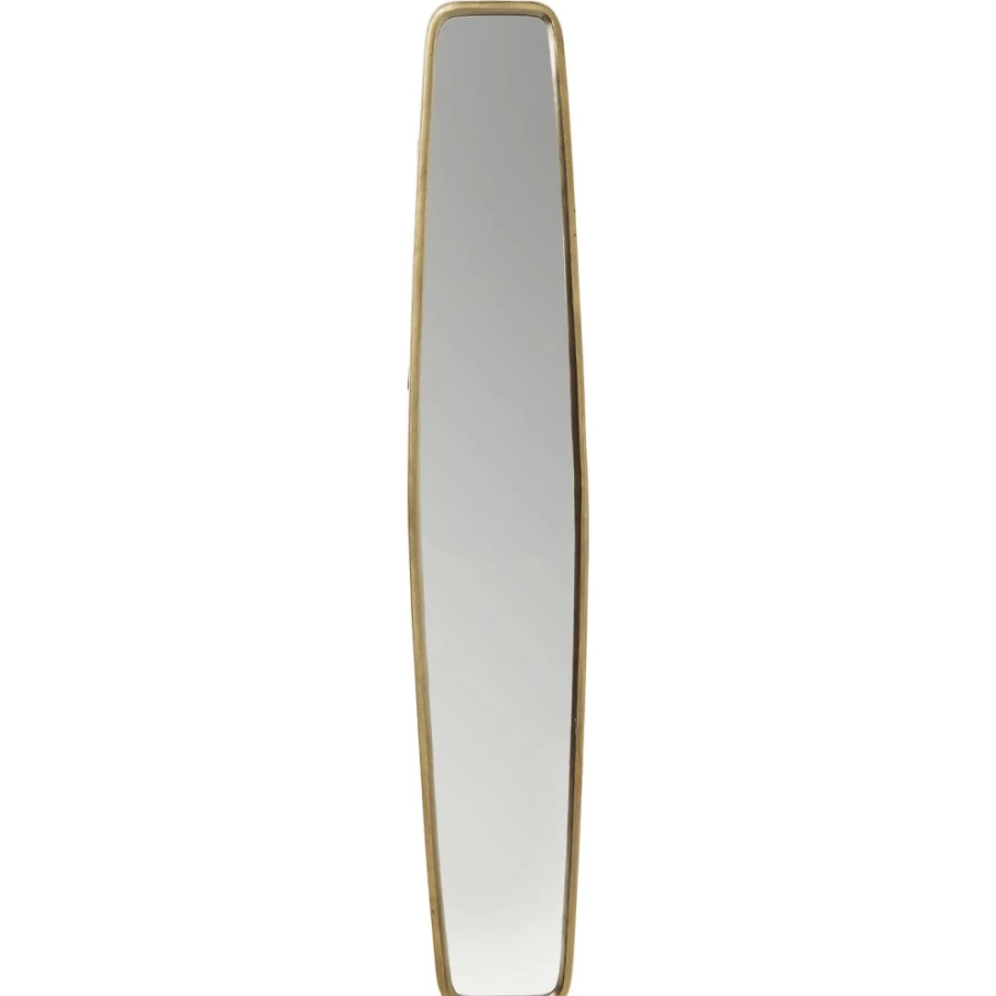 KARE Design Brass Mirror Clip 32x177 cm - Decorative Wall Mirror Holder