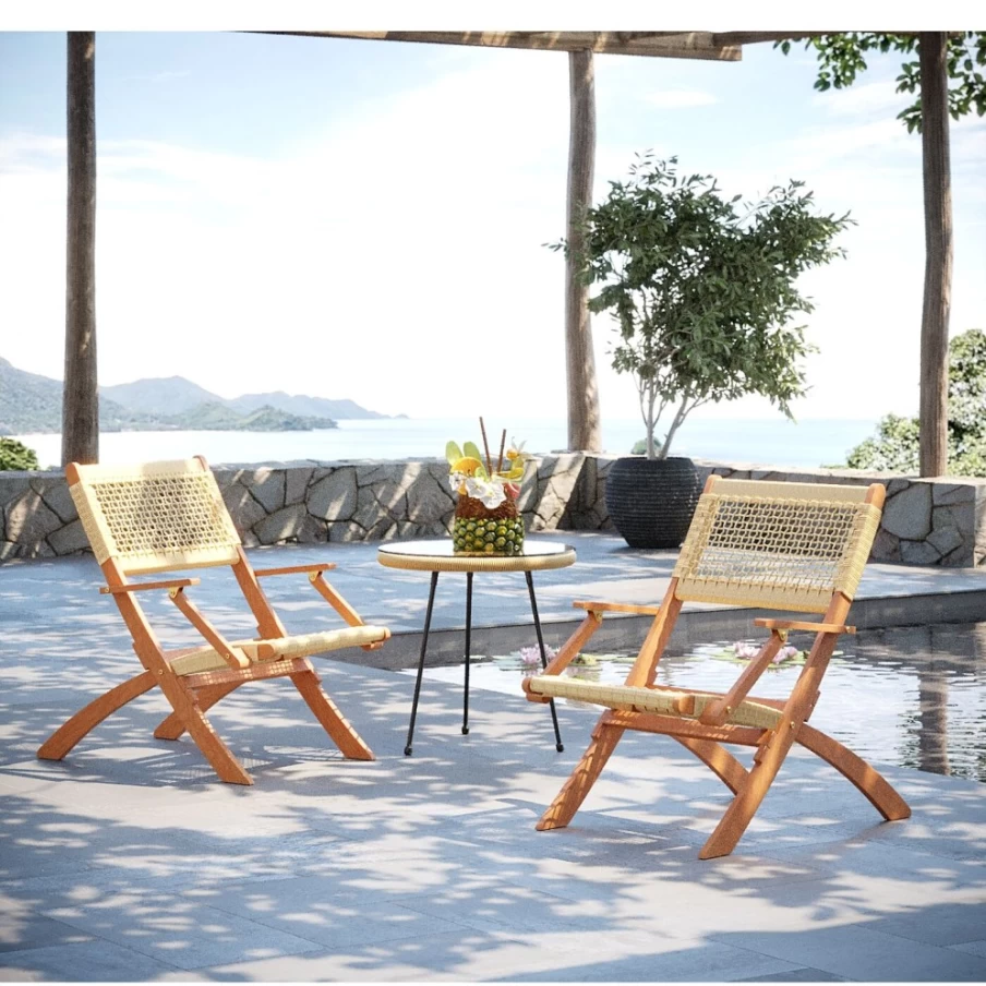 "KARE Design Rio Folding Chair - Stylish and Portable Seating Solution"