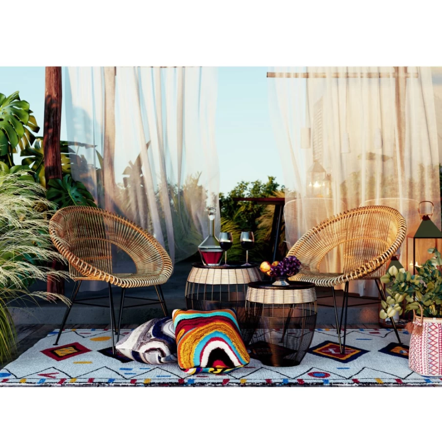 "KARE Design Modern Armchair Sundown - Stylish Lounge Chair for Living Room"
