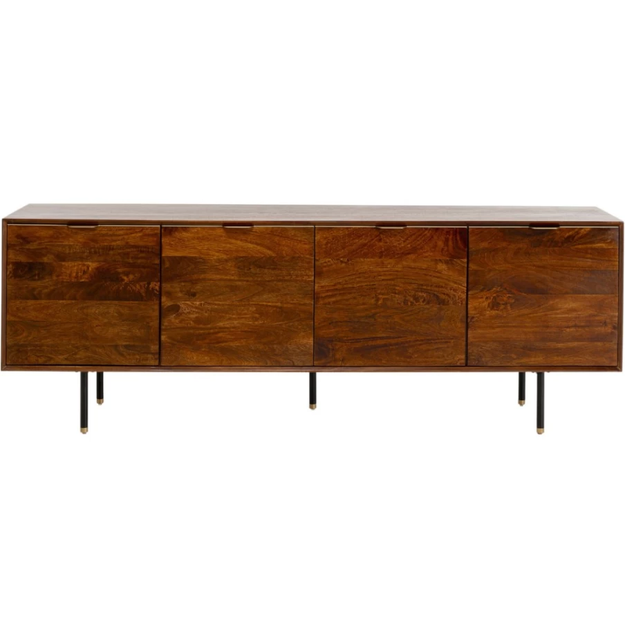 "KARE Design Ravello Sideboard 200x68cm - Modern Wooden Buffet Cabinet for Dining Room Storage"
