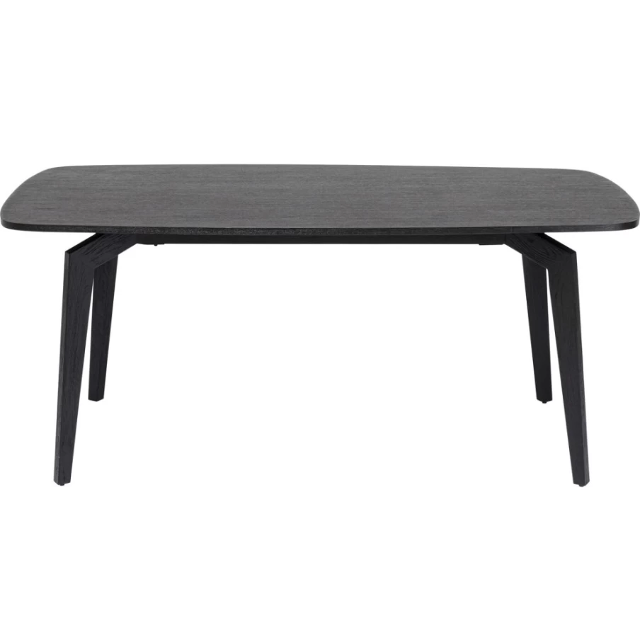 KARE Design Milano Modern Dining Table 180x90 cm - Contemporary Wooden Kitchen Table for 6
