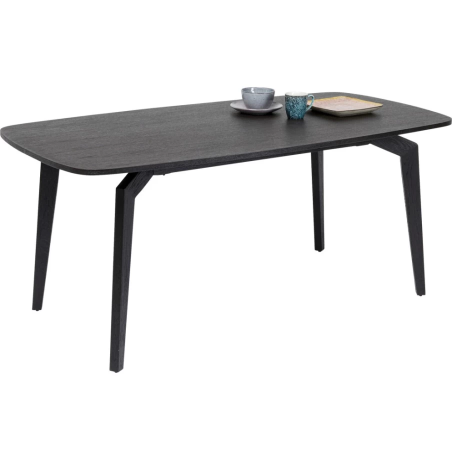 KARE Design Milano Modern Dining Table 180x90 cm - Contemporary Wooden Kitchen Table for 6
