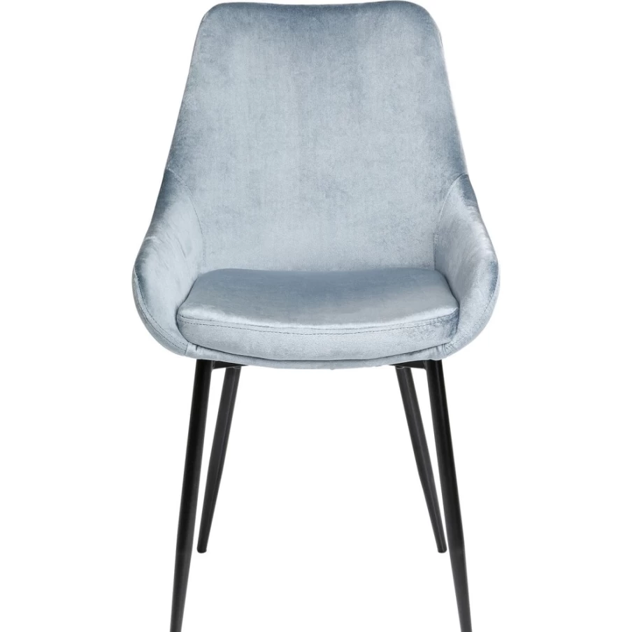 "KARE Design Silver Grey XL East Side Chair – Modern Luxury Dining Chair"
