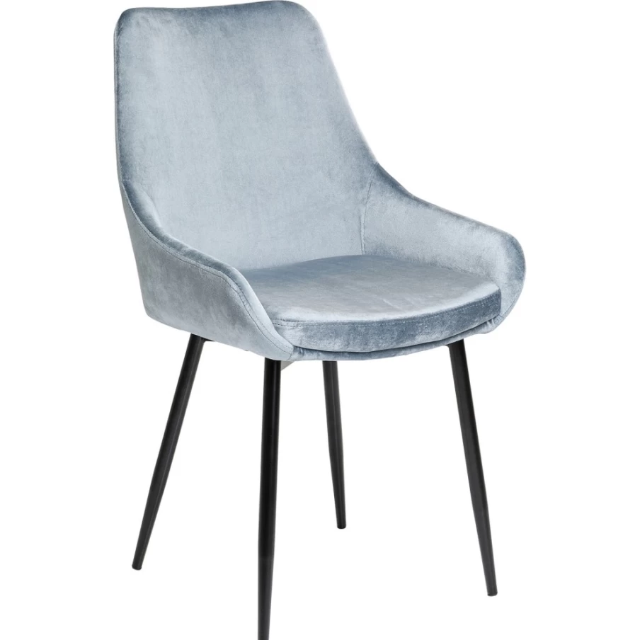 "KARE Design Silver Grey XL East Side Chair – Modern Luxury Dining Chair"