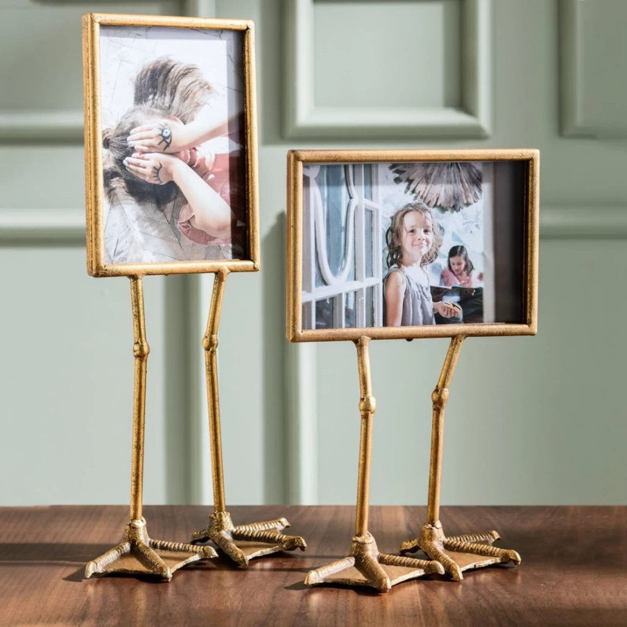 KARE Design Modern Duck Feet Frame - Vertical 13x18cm Wall Art Picture Display