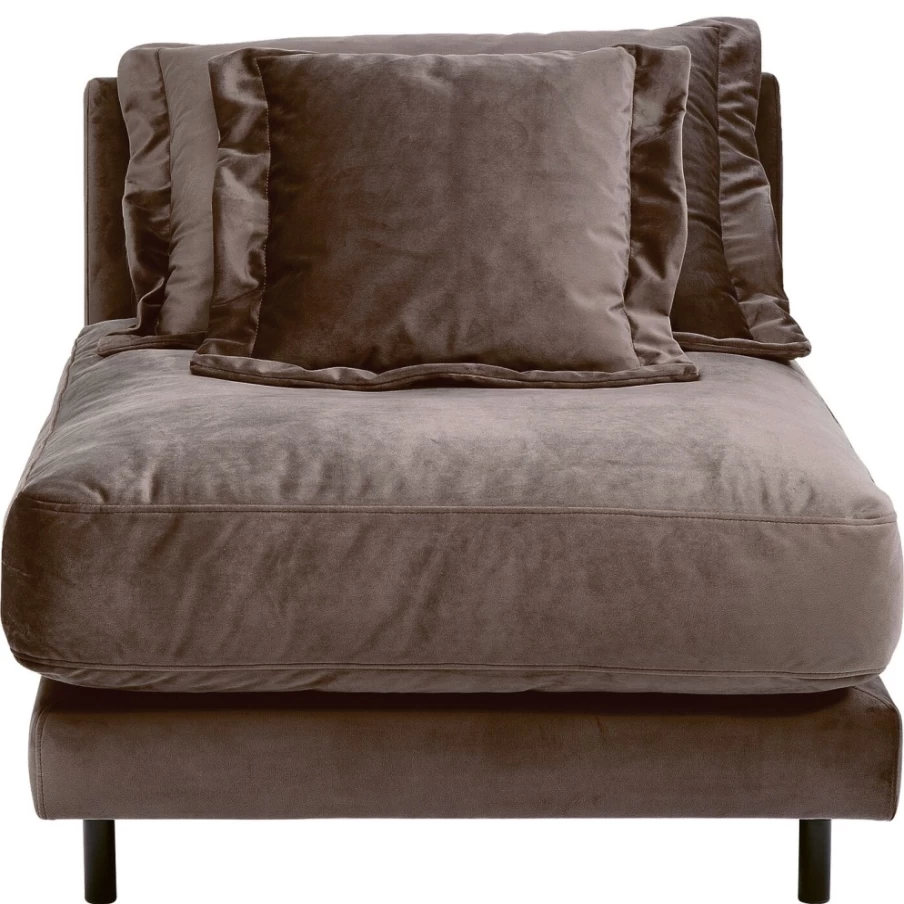 "KARE Design Modern Lullaby Taupe Fabric Sofa - Stylish Living Room Element"