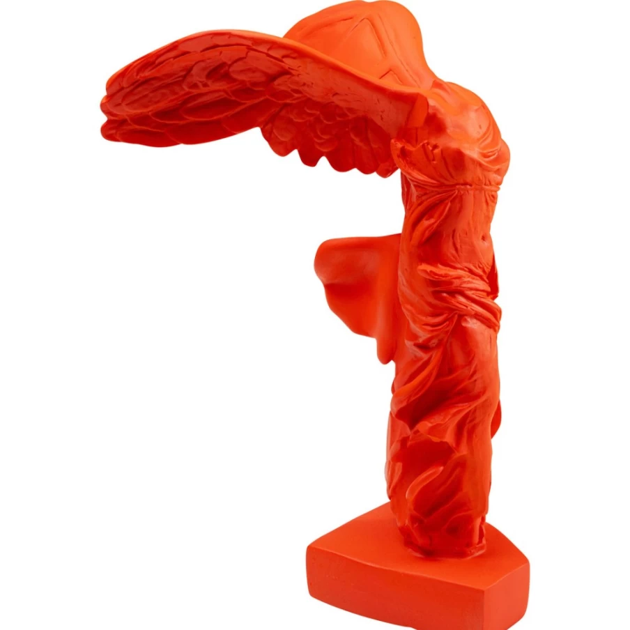 KARE Design Red Pop Art Headless Angel Statue - 34cm Modern Gothic Decor Figurine