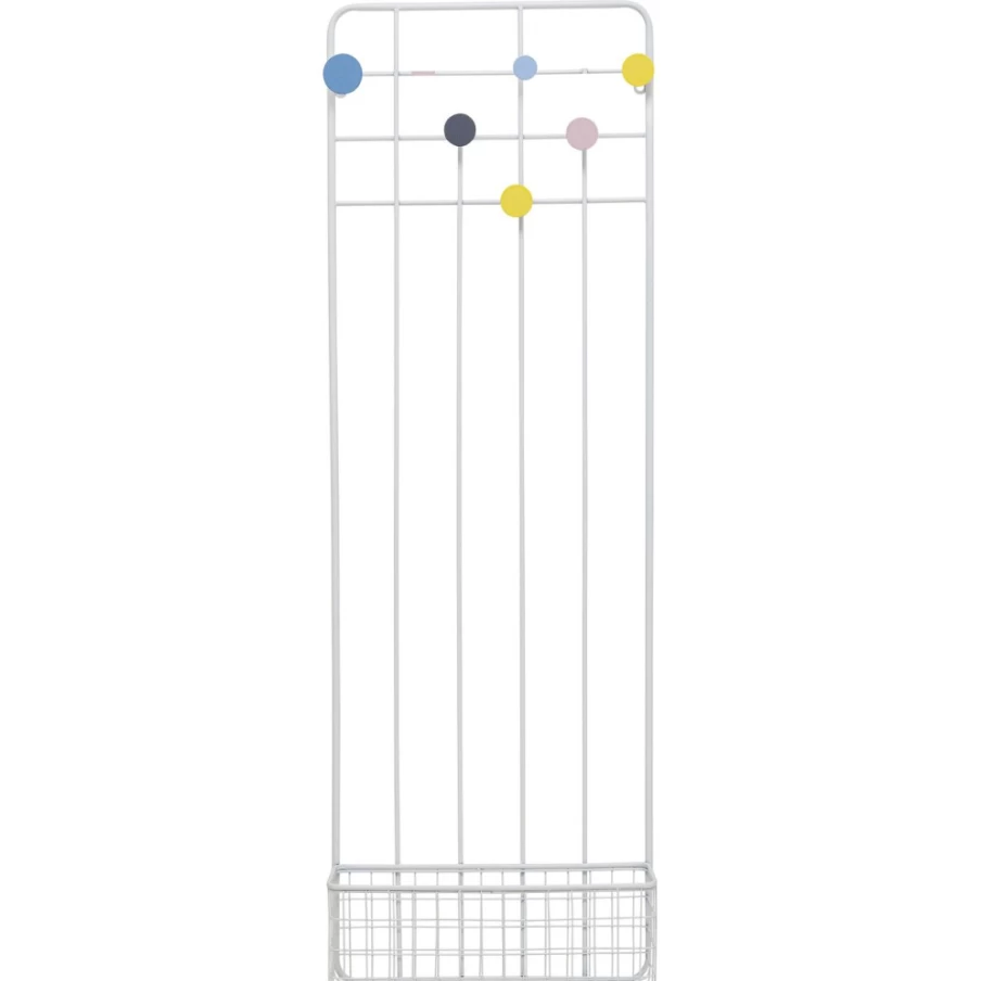 "KARE Design Derry White Wall Wardrobe - 41Cm Modern Storage Cabinet"