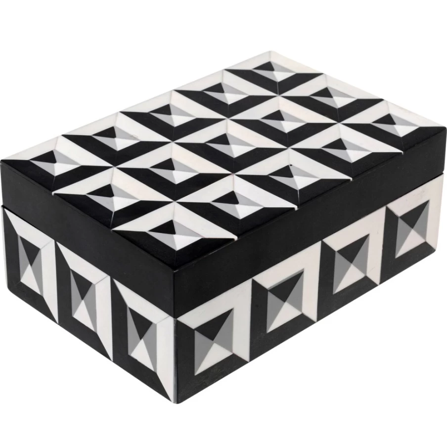 KARE Design Modern Decorative Storage Box Jess 20x7cm for Home Organization