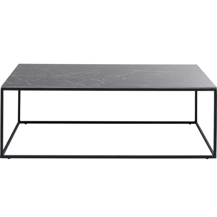 KARE Design Greta Black Coffee Table 100x50 cm Modern Living Room Furniture