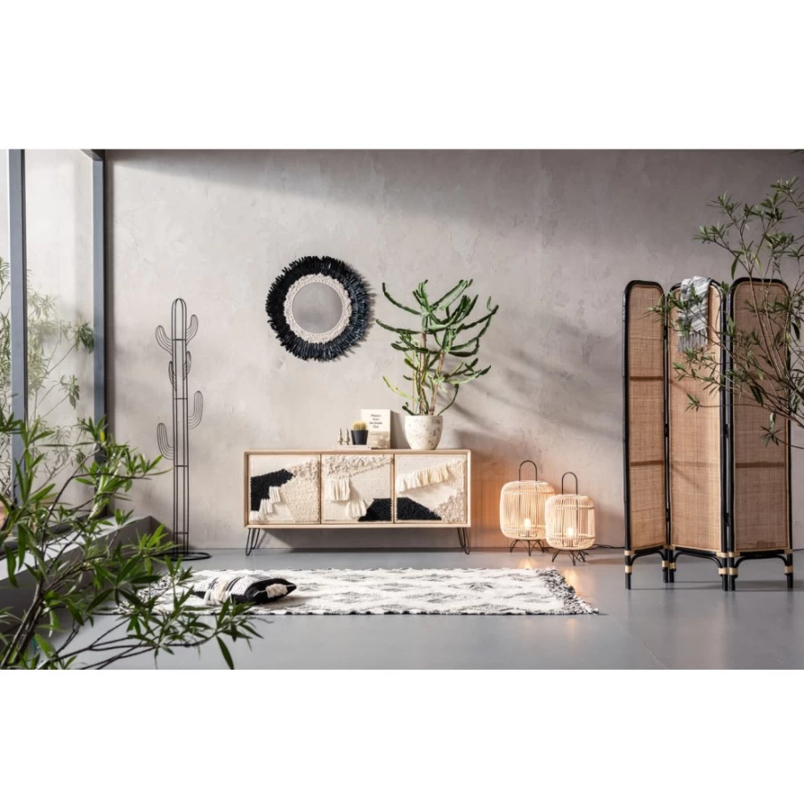 "KARE Design Modern Bamboo Table Lamp – 62cm Height Natural Style Lighting"