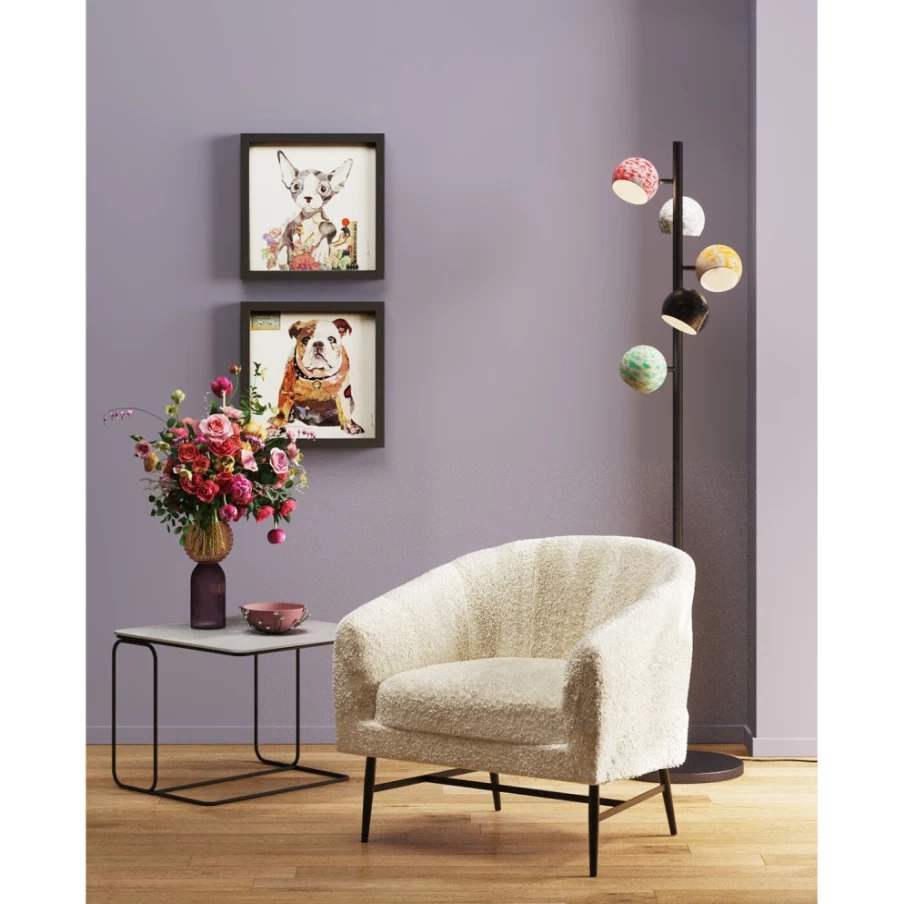 "KARE Design Marilyn White Modern Armchair – Stylish Lounge Chair for Living Room"