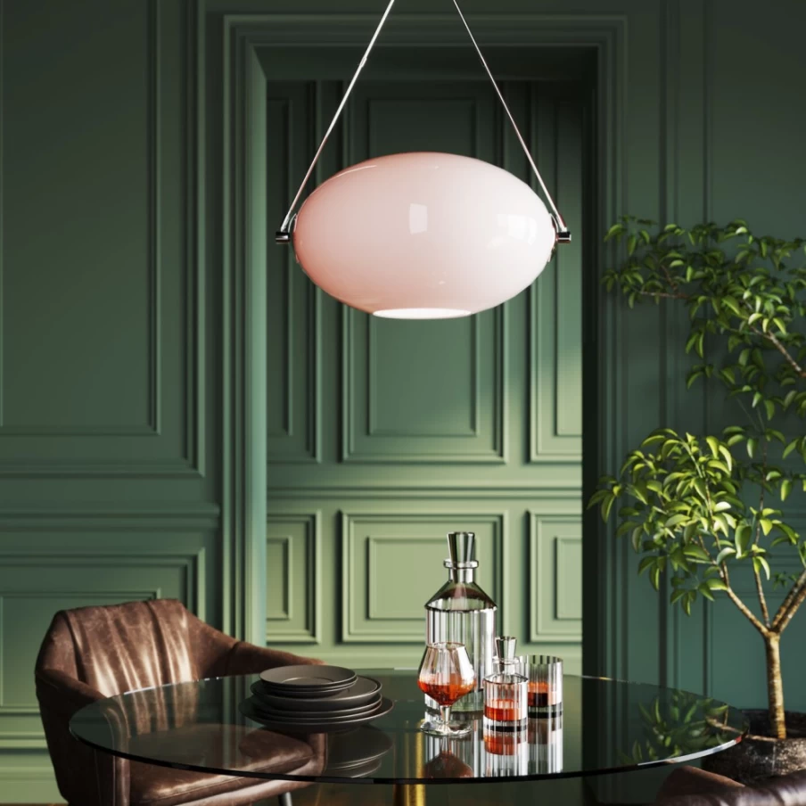 KARE Design Modern Pendant Lamp Pendolo Big - Stylish Large Hanging Light Fixture for Living Room Dining Room