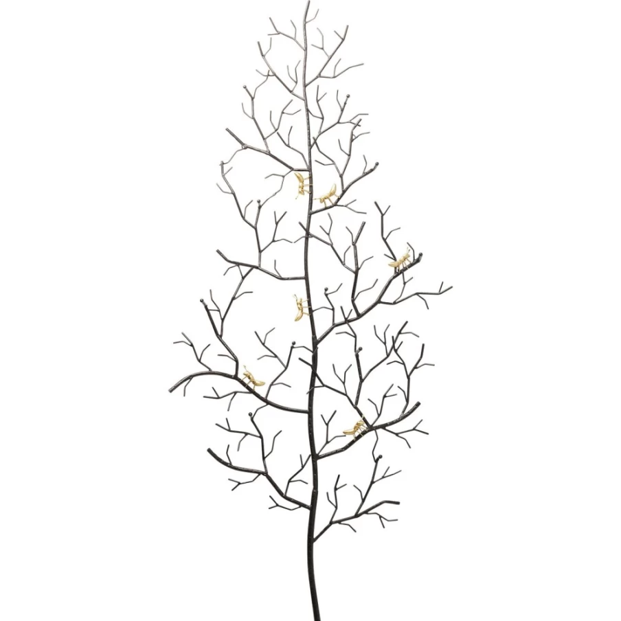 "KARE Design Modern Coat Rack - Ants On A Tree Large Wall-Mounted Hanger"