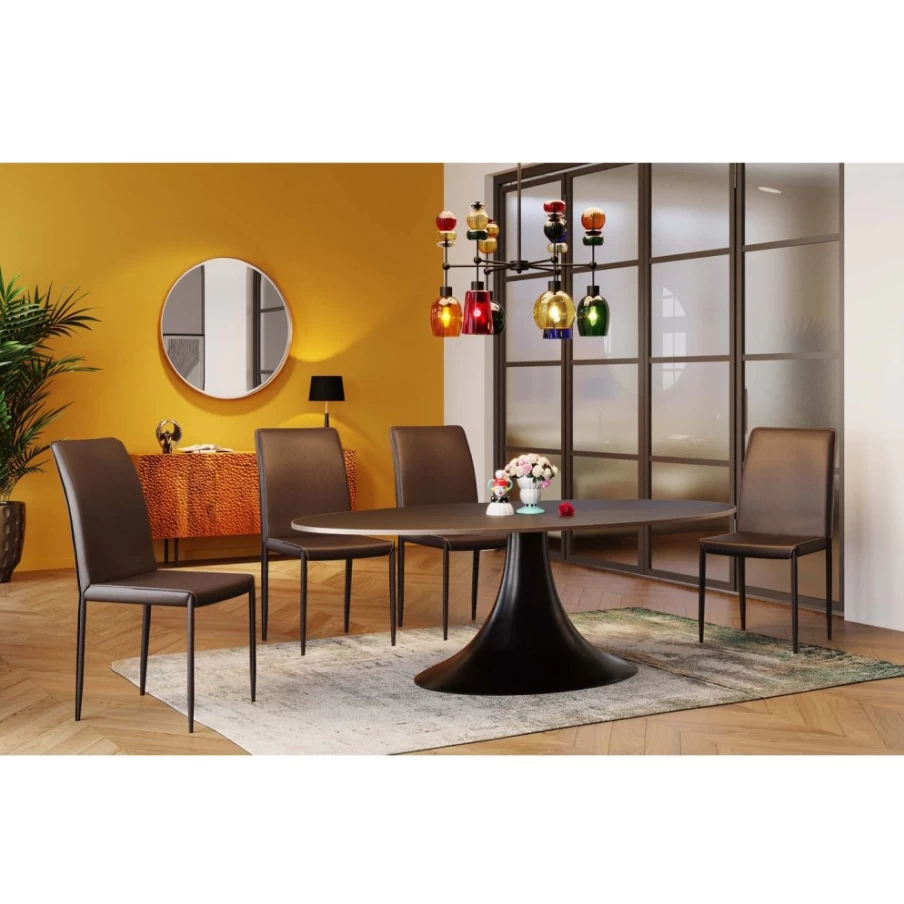 "KARE Design Milano Brown Modern Chair – Stylish & Comfortable Seating"