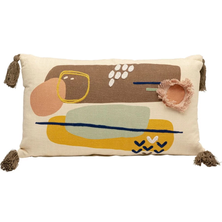 KARE Design Modern Decorative Throw Pillow Cushion 60x35 cm for Home and Sofa