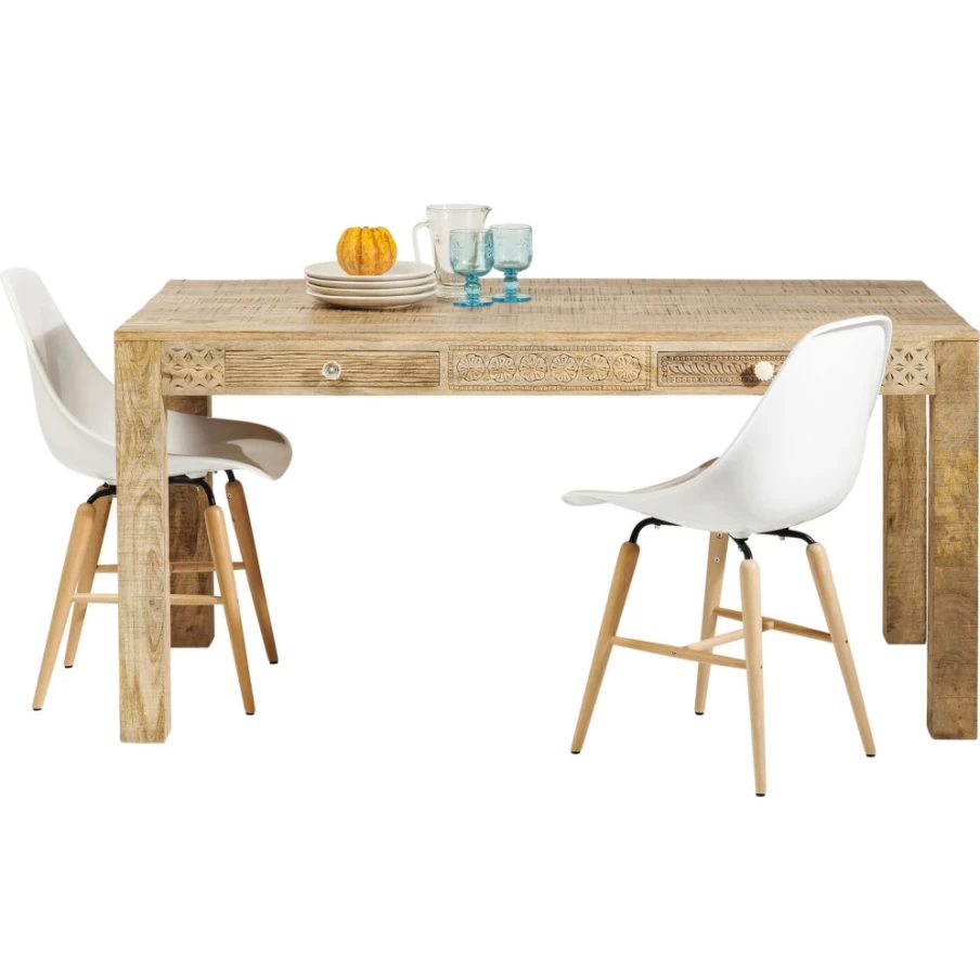 KARE Design Puro Plain Modern Dining Table 140cm x 70cm Scandinavian Style