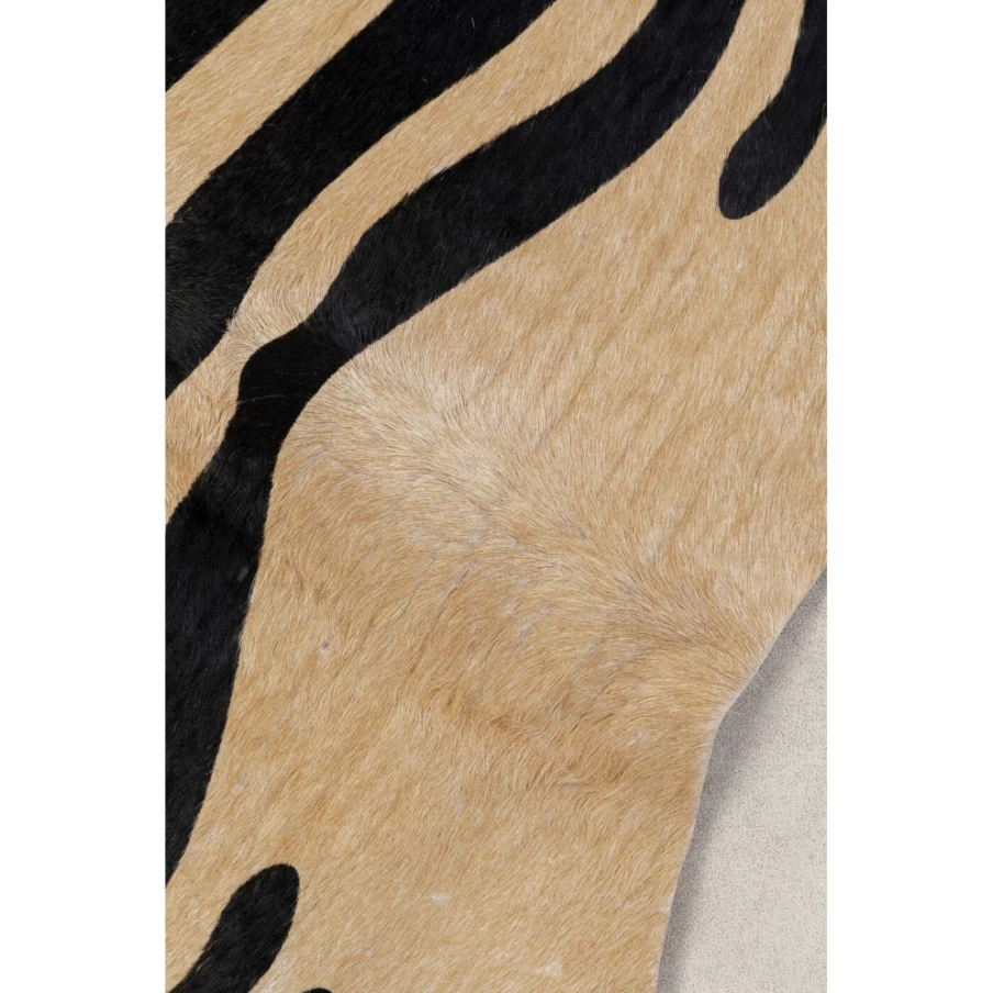"KARE Design Modern Zebra Print Carpet 204x232 cm – Stylish Area Rug for Home Decor"
