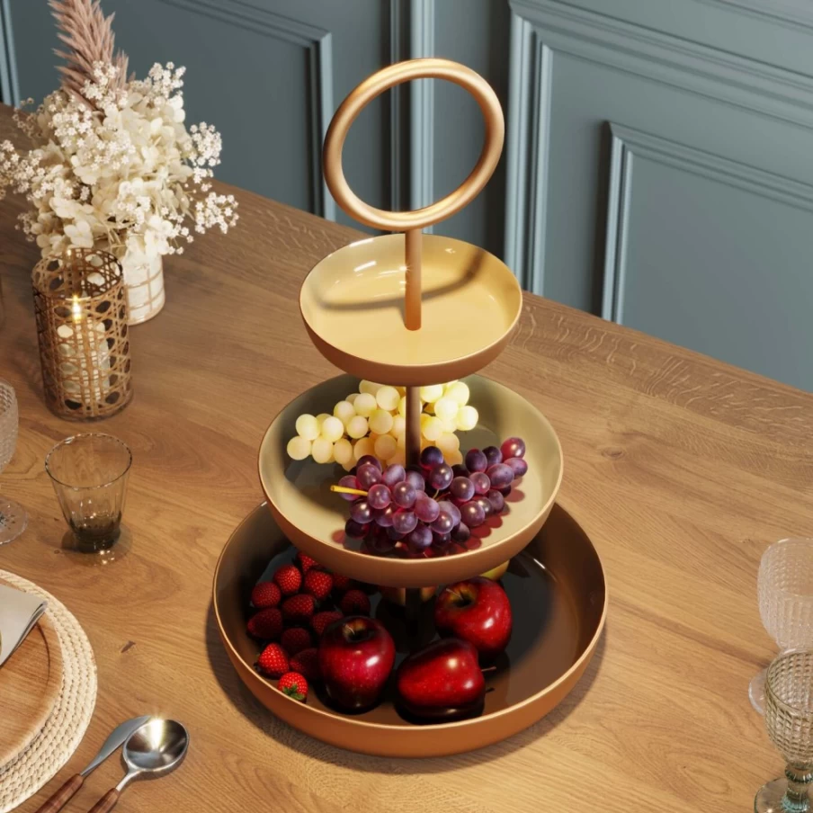 KARE Design Modern Etagere Shelf "Happy Day" 51cm - Stylish Display Rack for Home Decor