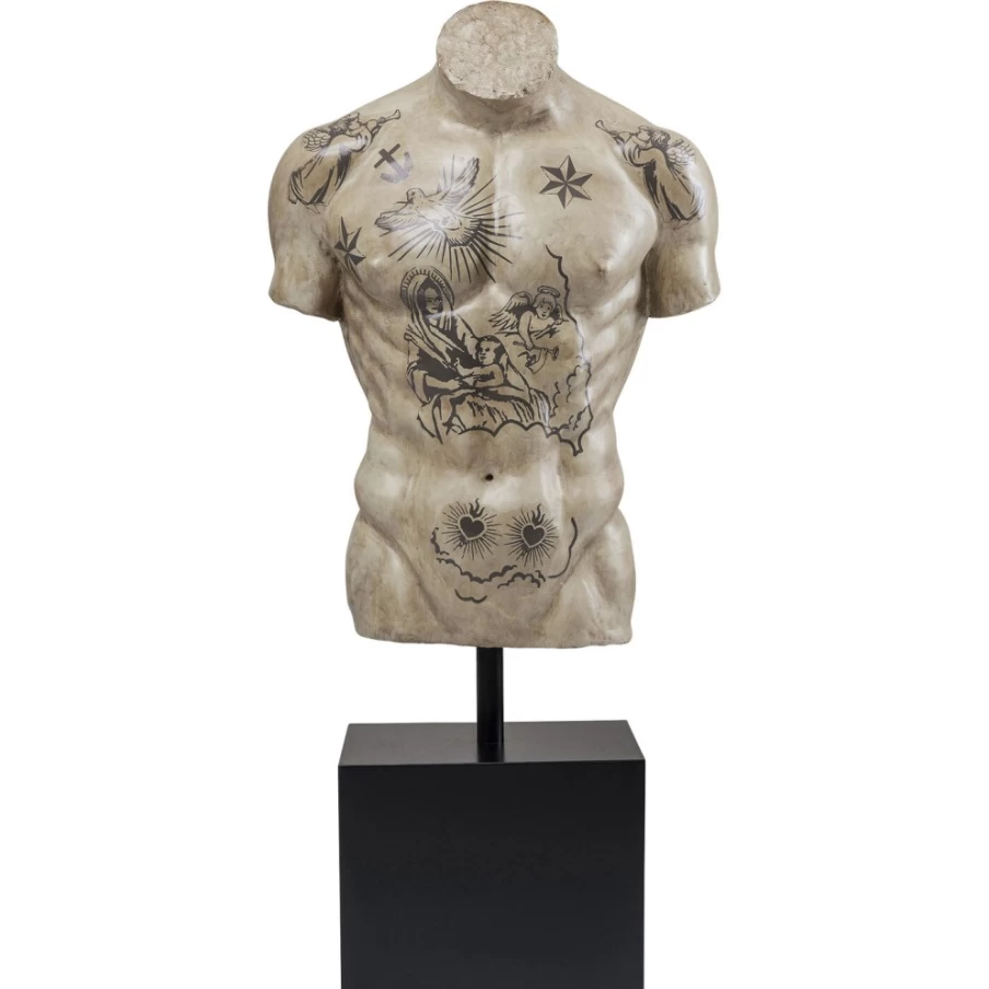 KARE Design Modern Deco Object Torso Sculpture - Artistic Home Decor Statue