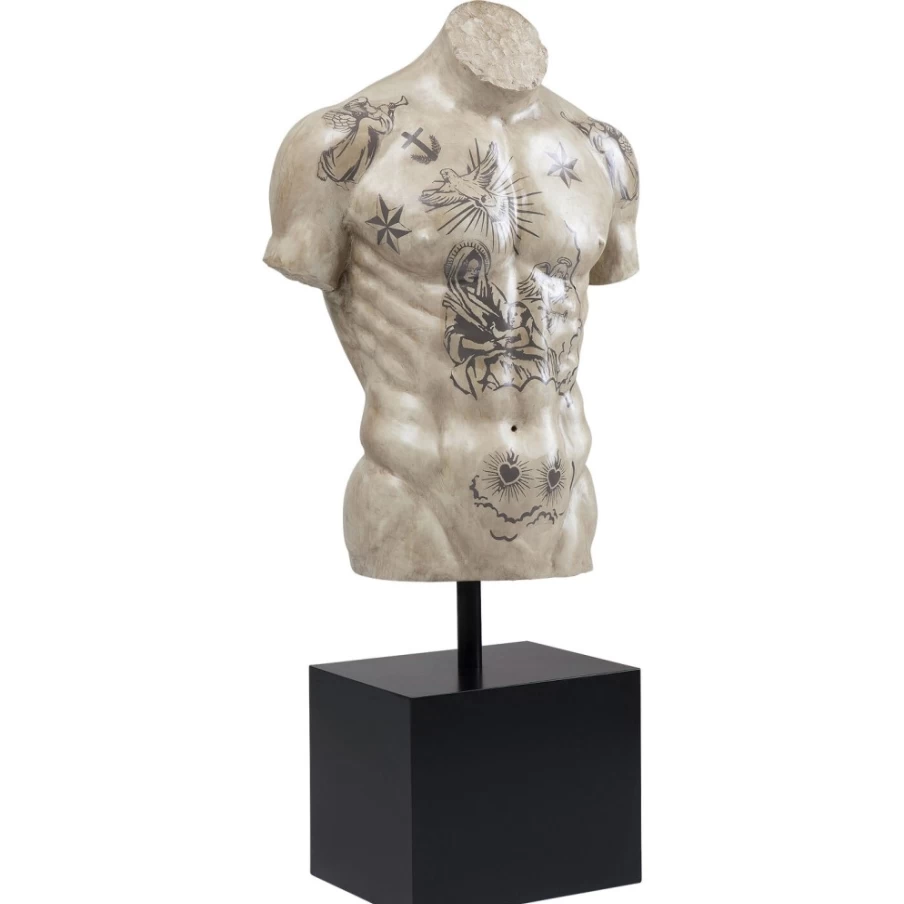 KARE Design Modern Deco Object Torso Sculpture - Artistic Home Decor Statue