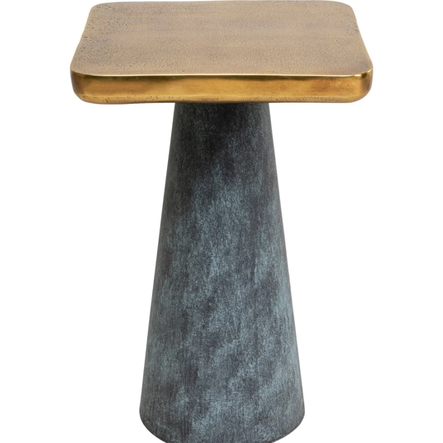KARE Design Cora Modern Side Table - 35x35cm Small Square End Table for Living Room & Bedroom