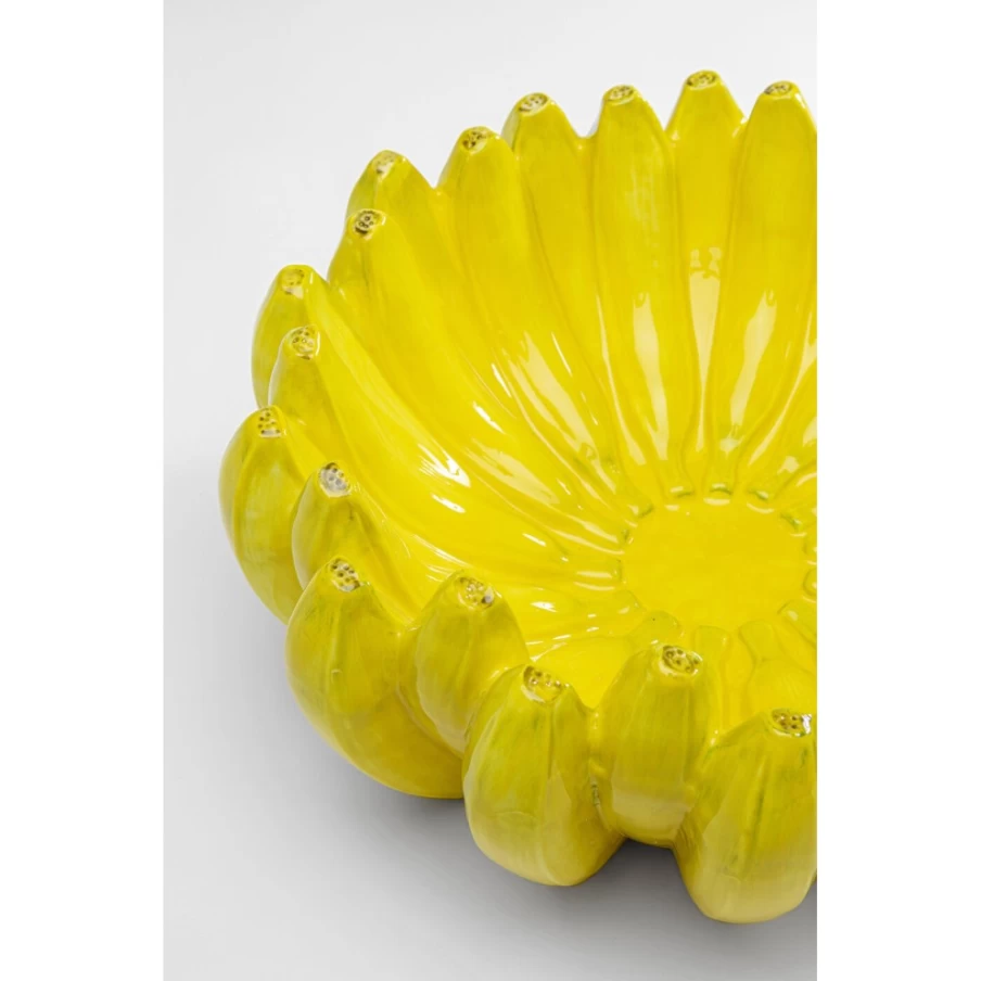 "KARE Design Modern Banana Deco Bowl - 30cm Stylish Fruit Decor Serving Dish"