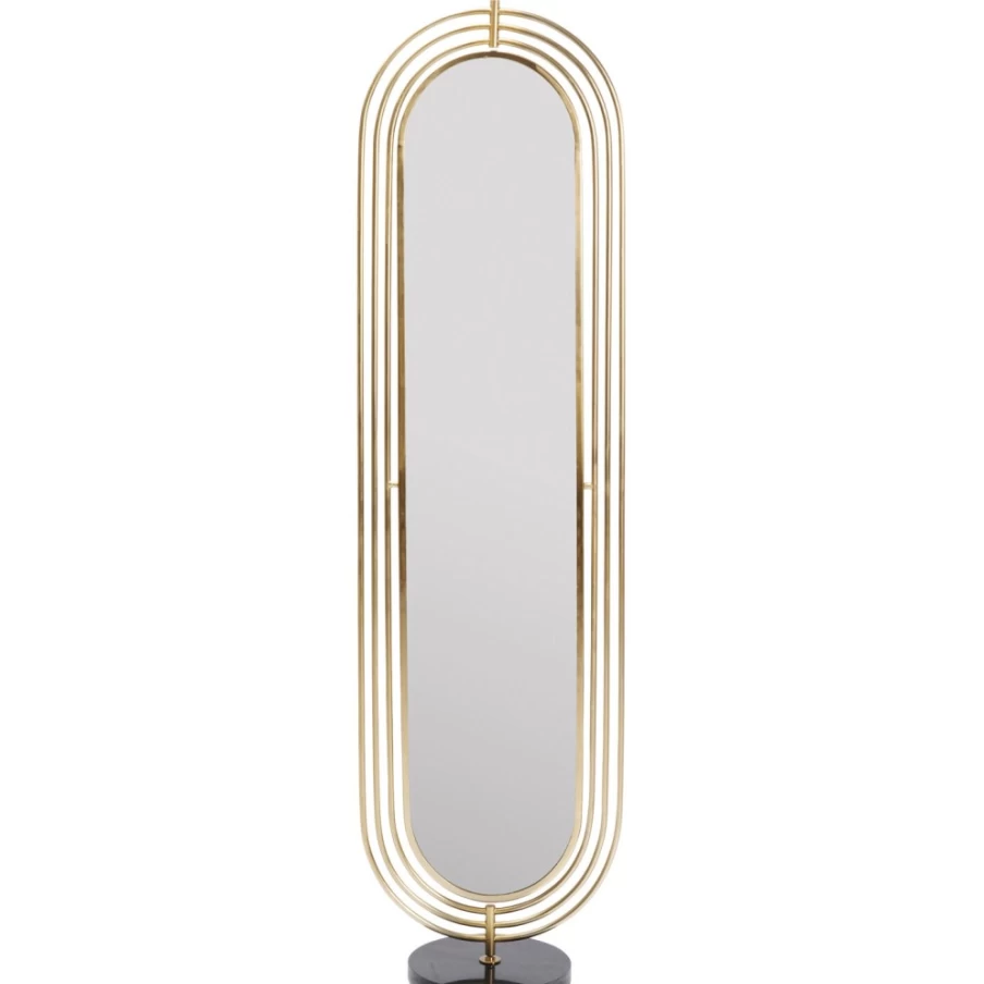 KARE Design Raggio Floor Mirror 48x173cm - Modern Full-Length Standing Mirror for Home Decor