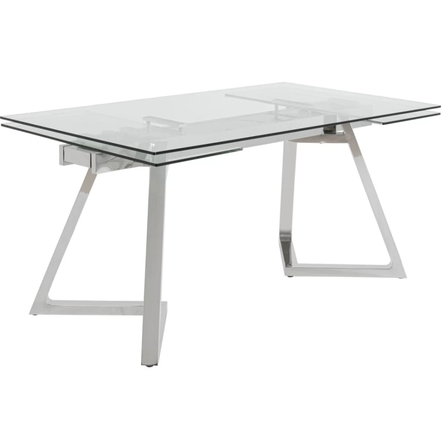 KARE Design Extension Dining Table Meila 160cm (40+40) x 90cm Expandable Modern Kitchen Table