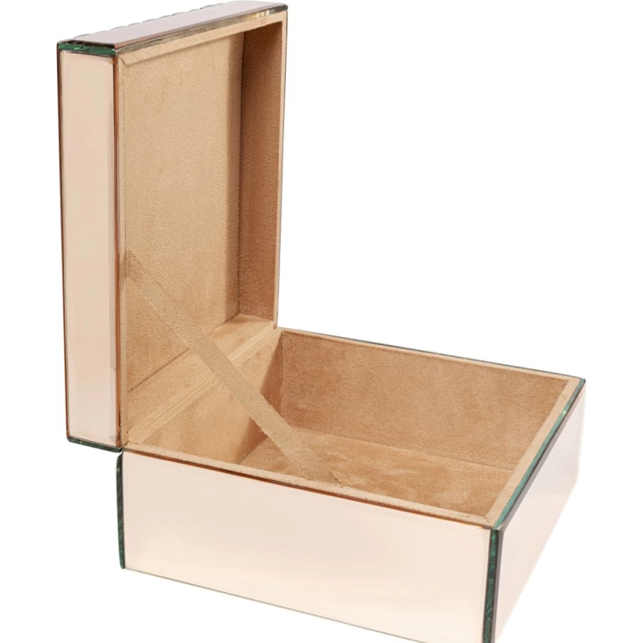 "KARE Design Elegant Bronze Decorative Box 21x10cm - Stylish Storage Solution"