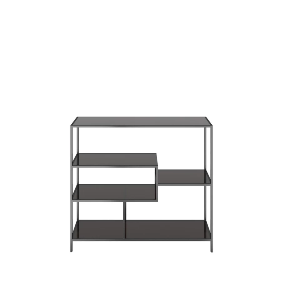 KARE Design Modern Black Shelf Loft 115 x 100 cm - Stylish Storage & Display Unit