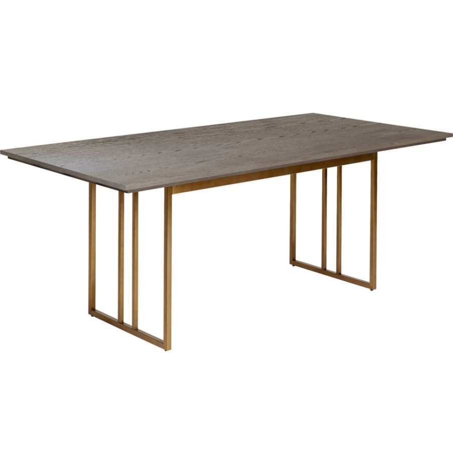 KARE Design Modern Dining Table Cesaro 200 x 100 cm Solid Wood Rectangular Kitchen Table