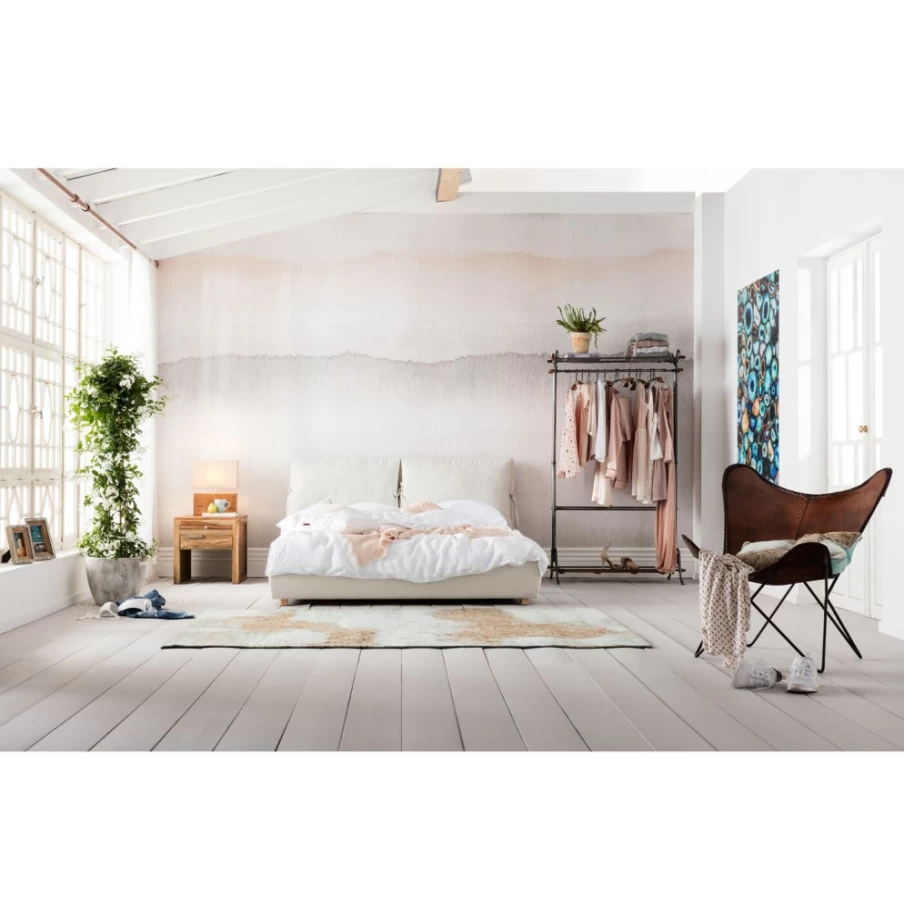 KARE Design Modern Butterfly Armchair in Brown - Stylish Lounge Chair for Living Room