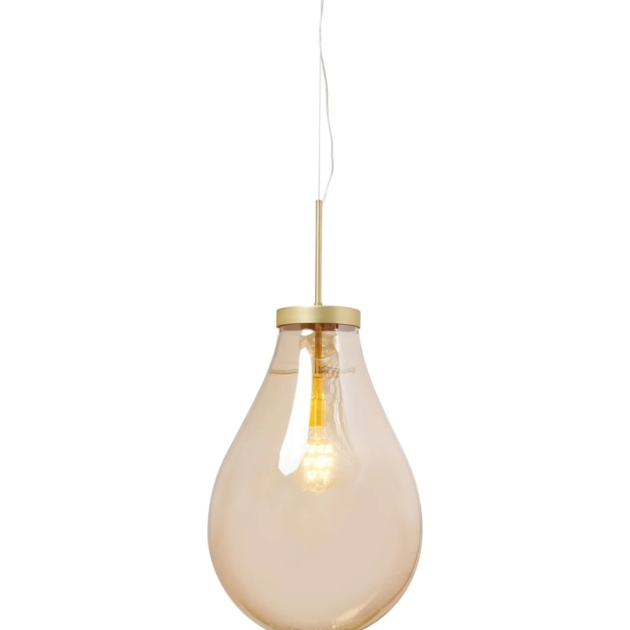 KARE Design Modern Pear-Shaped Pendant Lamp - 50cm Stylish Hanging Light for Dining Room Decor