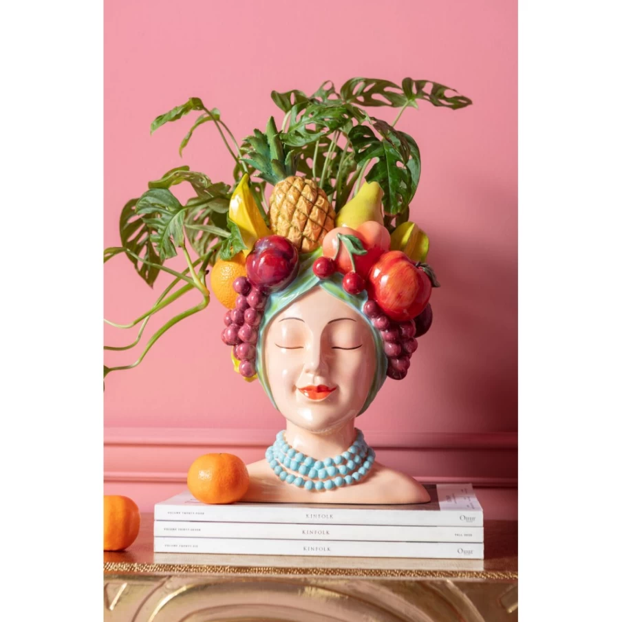 KARE Design Modern Fruity Decorative Vase 37cm - Stylish Home Decor Centerpiece