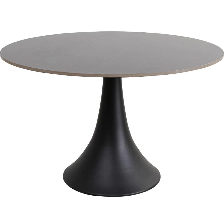 KARE Design Black Grande Possibilita Dining Table 120cm Modern Kitchen Table