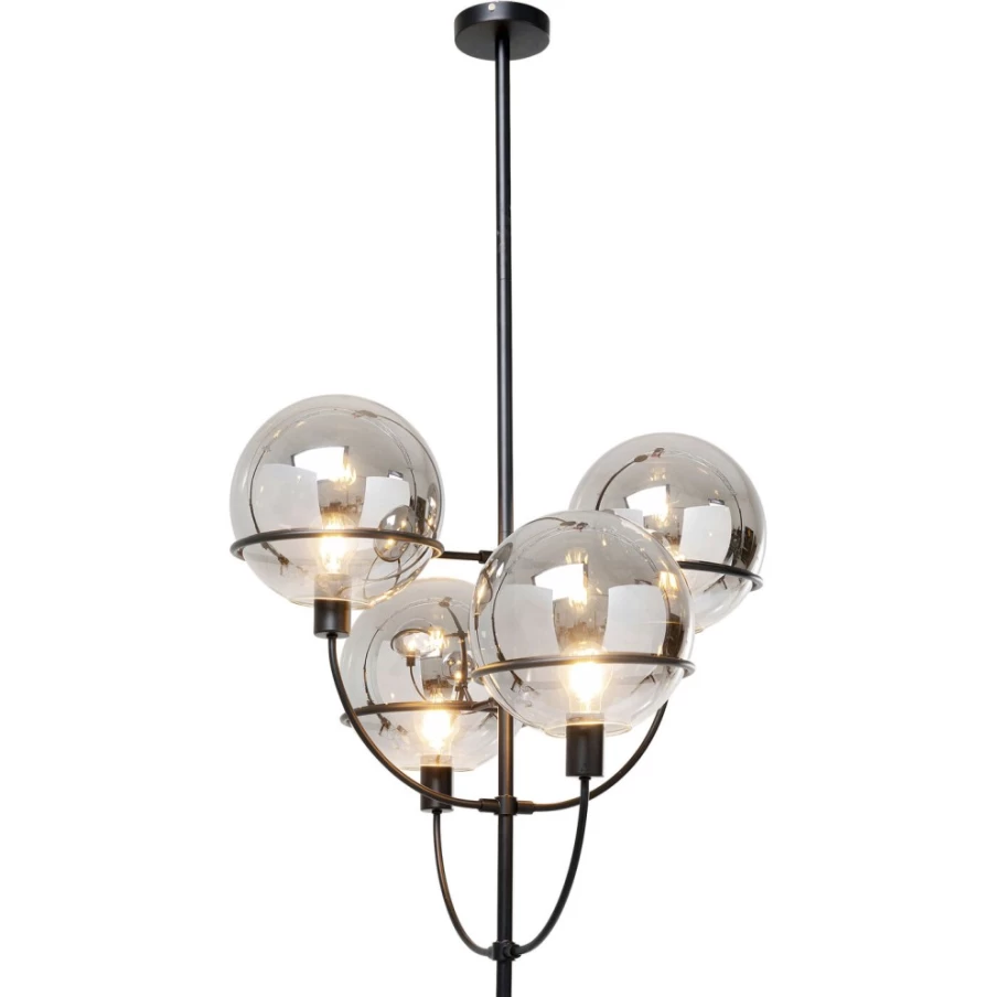 KARE Design Modern Black Pendant Lamp Lantern - 68cm Stylish Hanging Light for Home Decor