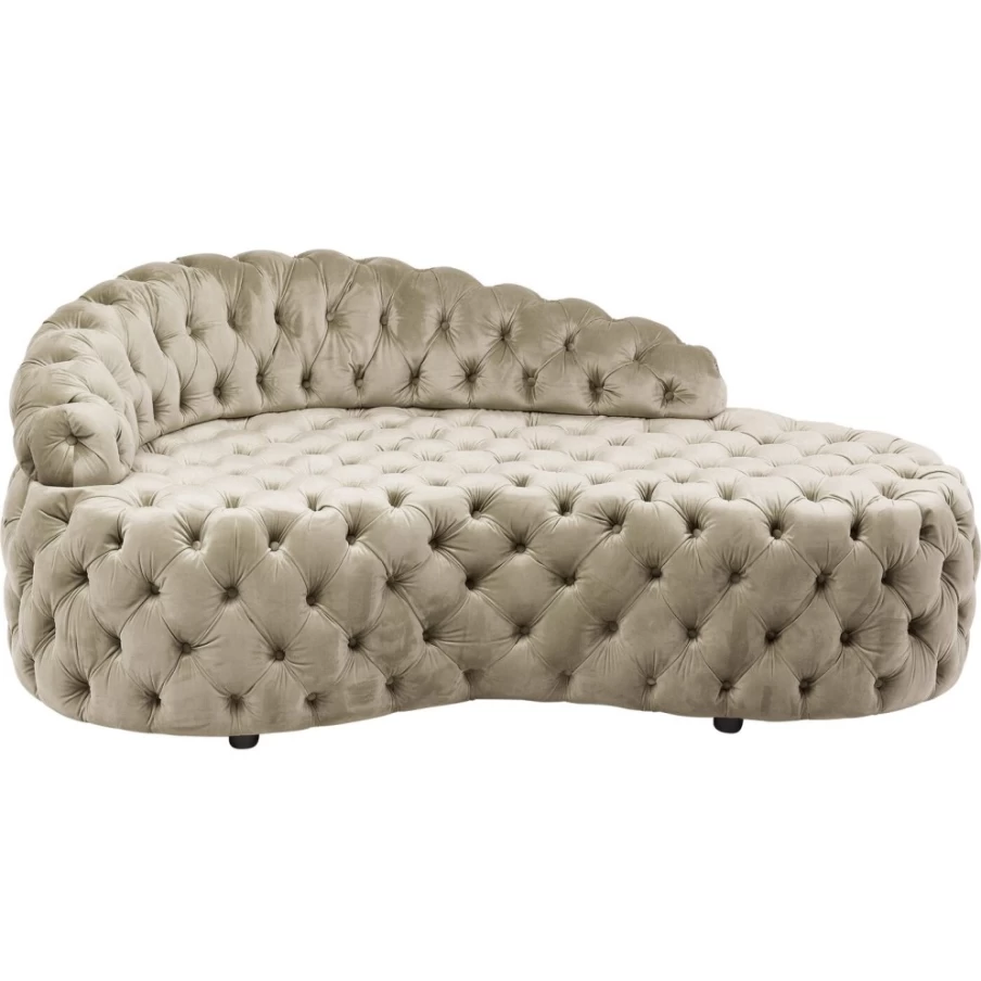 KARE Design Recamiere Santa Barbara Chaise Lounge 162cm Modern Luxury Accent Furniture