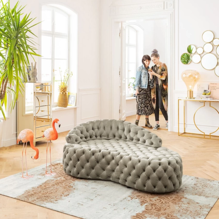 KARE Design Recamiere Santa Barbara Chaise Lounge 162cm Modern Luxury Accent Furniture