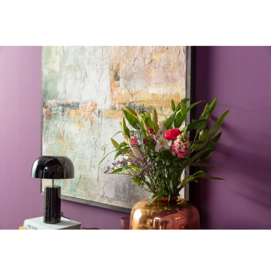 "KARE Design Loungy Black Table Lamp 38cm Modern Lighting for Home Decor"