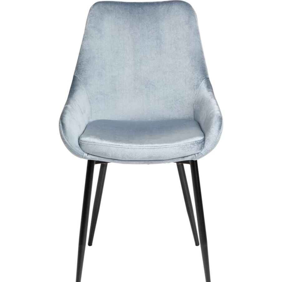 "KARE Design Silver Grey XL Chair - Modern East Side Style for Home & Office"