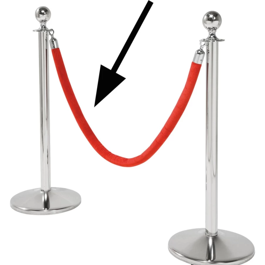 KARE Design Vegas Red VIP Cord - Premium Decorative Rope for Modern Interiors