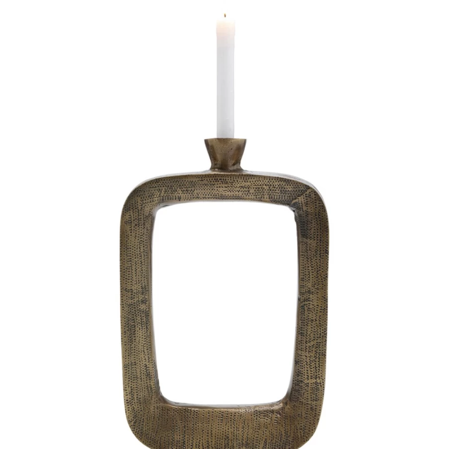 KARE Design Tanu Brass Candle Holder 40cm Modern Home Decor
